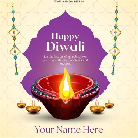 online diwali card maker|Free Greeting Card Maker, Wishes Image with Name .